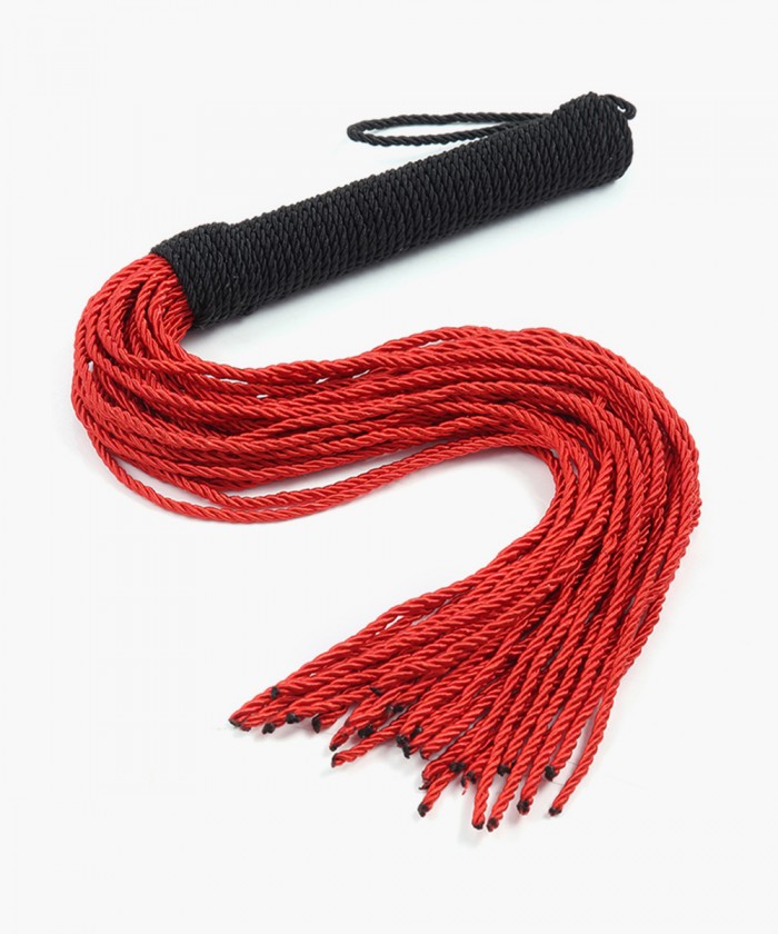 빨간 로프 채찍