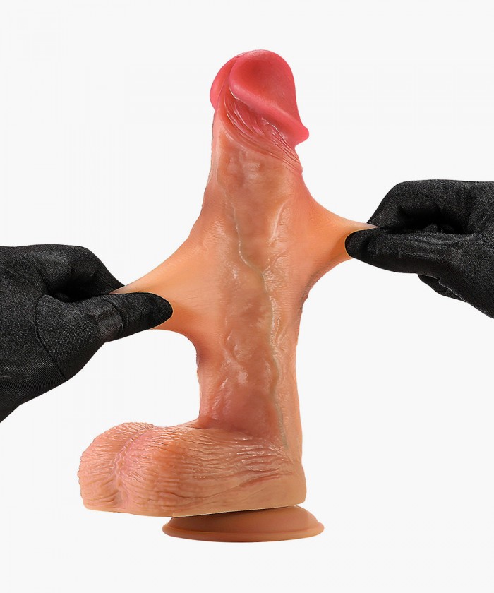 청년 두겹 딜도